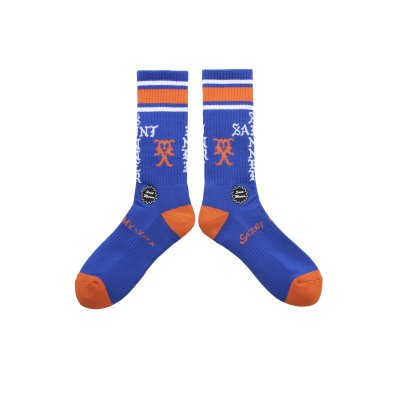 画像1: SAINT Mxxxxxx (SOCKS_SINNER) BLUE-ORANGE-WHT