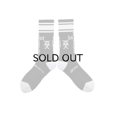 画像1: SAINT Mxxxxxx (SOCKS_SINNER) BLK-GRAY
