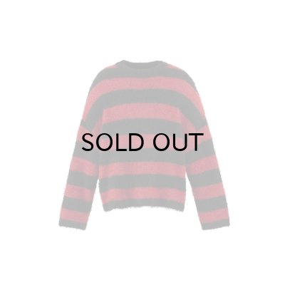 画像1: SAINT Mxxxxxx (CREW NECK KNIT_GLITTER) BORDER