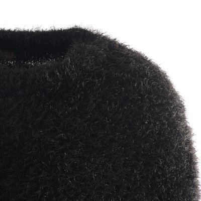 画像2: SAINT Mxxxxxx (CREW NECK KNIT_GLITTER) BLACK