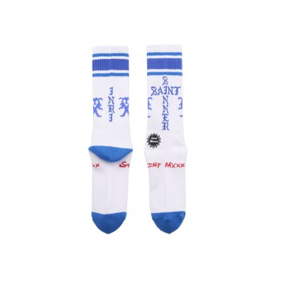 画像2: SAINT Mxxxxxx (SOCKS_SINNER) WHT-BLUE