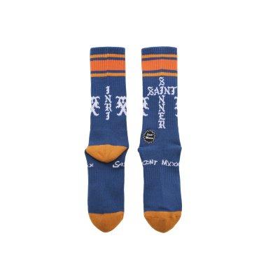 画像2: SAINT Mxxxxxx (SOCKS_SINNER) BLUE-ORANGE