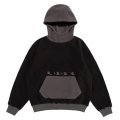 LQQK STUDIO (FLEECE HOODIE) BLACK