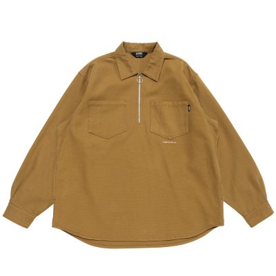 画像1: LQQK STUDIO (WORK SHIRT) BEIGE
