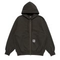LQQK STUDIO (SWEAT ZIP HOODIE) BLACK