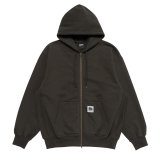 LQQK STUDIO (SWEAT ZIP HOODIE) BLACK