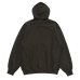 画像2: LQQK STUDIO (SWEAT ZIP HOODIE) BLACK (2)
