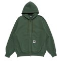 LQQK STUDIO (SWEAT ZIP HOODIE) GREEN
