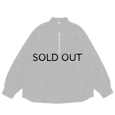 画像1: LQQK STUDIO (WORK SHIRT) BLACK