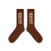画像2: BLACK EYE PATCH (HWC SOCKS) BROWN (2)
