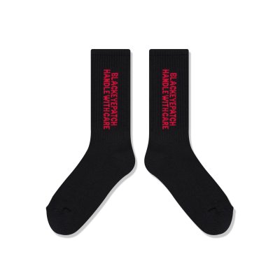 画像3: BLACK EYE PATCH (HWC SOCKS) BLACK