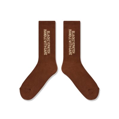画像3: BLACK EYE PATCH (HWC SOCKS) BROWN