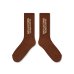 画像3: BLACK EYE PATCH (HWC SOCKS) BROWN (3)