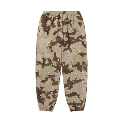 画像2: BLACK EYE PATCH (STENCIL LOGO EMBROIDERED SWEAT PANTS) D.CAMO