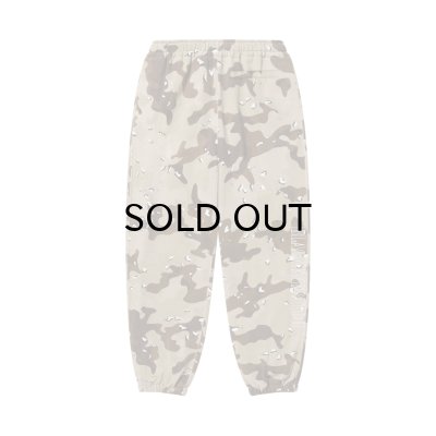 画像2: BLACK EYE PATCH (STENCIL LOGO EMBROIDERED SWEAT PANTS) D.CAMO