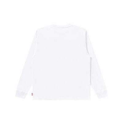 画像2: BLACK EYE PATCH (SMALL HWC L/S TEE) WHITE