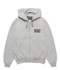 WACKO MARIA (HEAVY WEIGHT FULL ZIP HOODED SWEAT SHIRT TYPE-2) GRAY