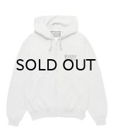 WACKO MARIA (HEAVY WEIGHT FULL ZIP HOODED SWEAT SHIRT TYPE-2) GRAY