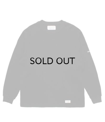 画像1: WACKO MARIA (THERMAL SHIRT) BLACK