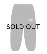 WACKO MARIA (HEAVY WEIGHT SWEAT PANTS) BLACK