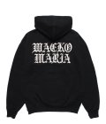 WACKO MARIA (HEAVY WEIGHT PULLOVER HOODED SWEAT SHIRT TYPE-2) BLACK