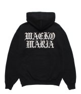 WACKO MARIA (HEAVY WEIGHT PULLOVER HOODED SWEAT SHIRT TYPE-2) BLACK