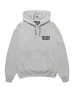 画像2: WACKO MARIA (HEAVY WEIGHT PULLOVER HOODED SWEAT SHIRT TYPE-2) GRAY (2)