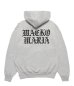 画像2: WACKO MARIA (HEAVY WEIGHT FULL ZIP HOODED SWEAT SHIRT TYPE-2) GRAY (2)
