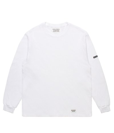 画像1: WACKO MARIA (THERMAL SHIRT) WHITE