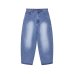 画像2: BLACK EYE PATCH (B EMBLEM EXTRA BAGGY JEANS) INDIGO (2)