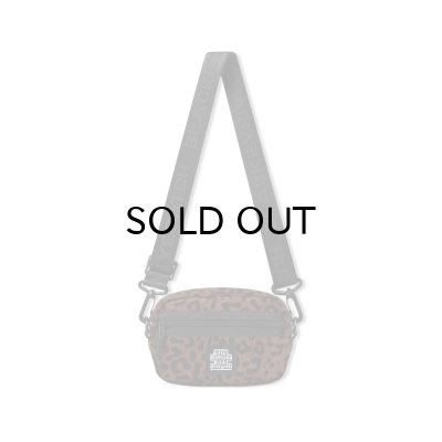 画像1: BLACK EYE PATCH (LEOPARD PATTERNED CORDUROY SHOULDER BAG) MULTI