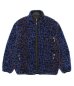画像1: WACKO MARIA (REVERSIBLE LEOPARD BOA JACKET) BLUE (1)