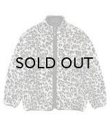 WACKO MARIA (REVERSIBLE LEOPARD BOA JACKET) WHITE