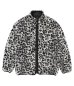 画像1: WACKO MARIA (REVERSIBLE LEOPARD BOA JACKET) WHITE (1)