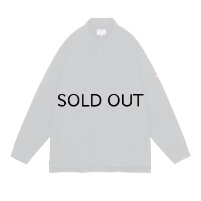 画像1: C.E (WELT POCKETS BIG SHIRT) CHARCOAL -30% OFF- 