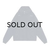 C.E (NECK SNAP DBL KNIT HOODY) NAVY