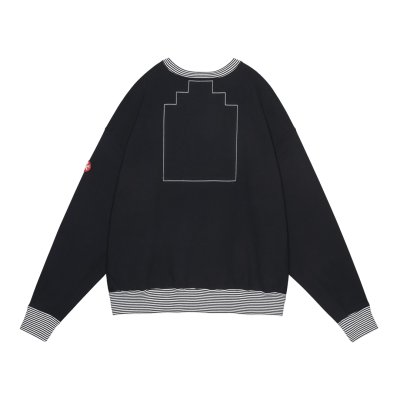 画像2: C.E (LIPS DISPLAY CREW NECK) BLACK