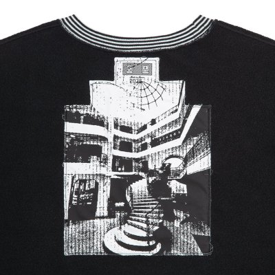 画像3: C.E (LIPS DISPLAY CREW NECK) BLACK
