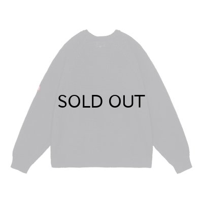 画像2: C.E (RAGLAN SLEEVE COTTON KNIT) BLACK