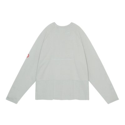 画像2: C.E (HALF PANEL RIB CREW NECK) KHAKI