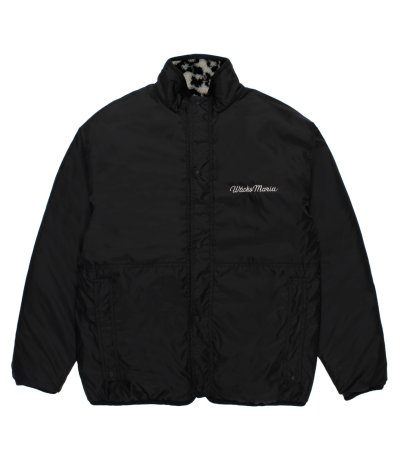 画像2: WACKO MARIA (REVERSIBLE LEOPARD BOA JACKET) WHITE