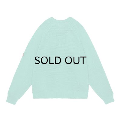 画像2: C.E (RAGLAN SLEEVE COTTON KNIT) GREEN
