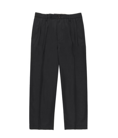 画像2: WACKO MARIA (DOUBLE PLEATED CHINO TROUSERS TYPE-2) BLACK