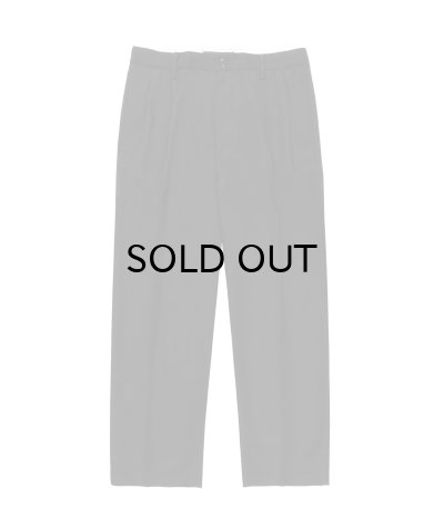 画像2: WACKO MARIA (DOUBLE PLEATED CHINO TROUSERS TYPE-2) BLACK