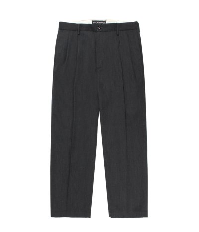 画像2: WACKO MARIA (DOUBLE PLEATED CHINO TROUSERS TYPE-2) CHARCOAL