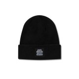 BLACK EYE PATCH (OG LABEL PATCHED BEANIE) BLACK