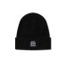画像1: BLACK EYE PATCH (OG LABEL PATCHED BEANIE) BLACK (1)