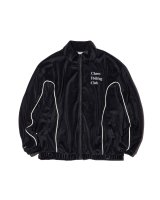 Chaos Fishing Club (90s PARLOR JACKET) BLACK