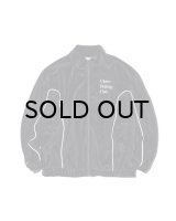 Chaos Fishing Club (90s PARLOR JACKET) BLACK