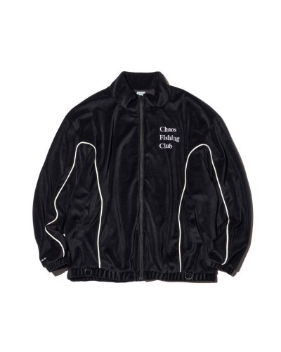 画像1: Chaos Fishing Club (90s PARLOR JACKET) BLACK